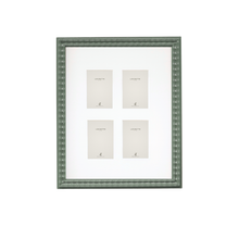 Farrow & Ball Painted Multi Aperture Textured Frame