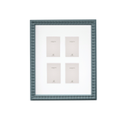 Farrow & Ball Painted Multi Aperture Textured Frame