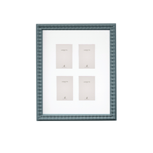 Farrow & Ball Painted Multi Aperture Textured Frame