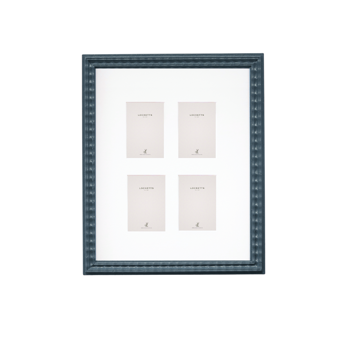 Farrow & Ball Painted Multi Aperture Textured Frame