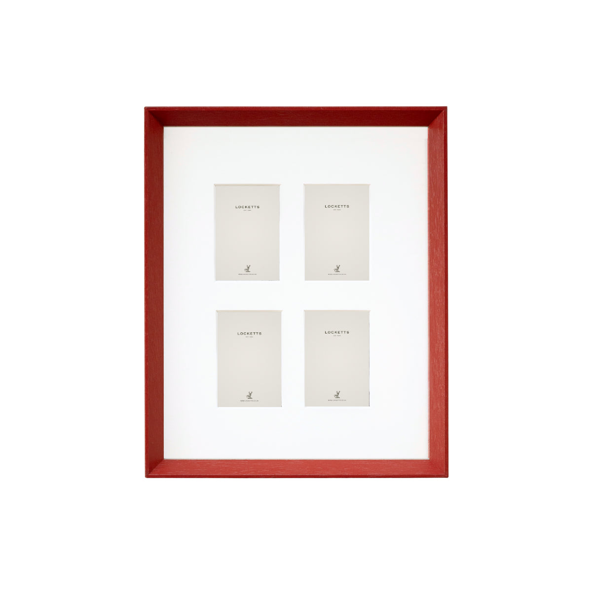 Farrow & Ball Painted Multi Aperture Bevelled Frame