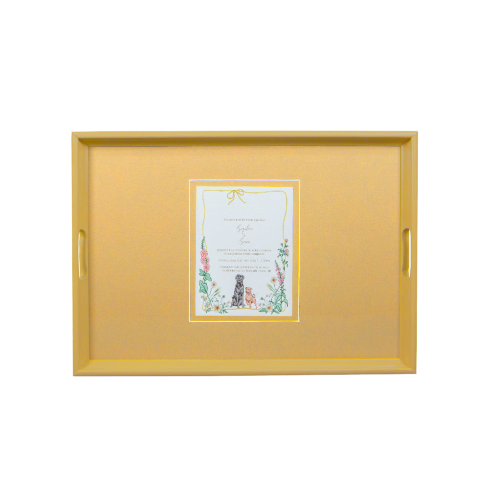 Farrow & Ball Painted Large Invitation Tray