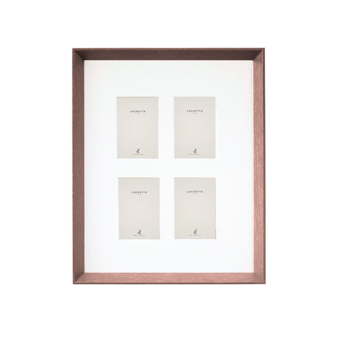 Farrow & Ball Painted Multi Aperture Bevelled Frame
