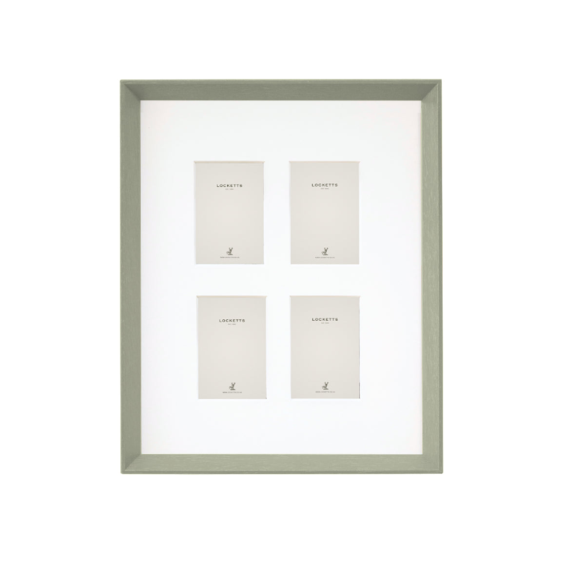 Farrow & Ball Painted Multi Aperture Bevelled Frame