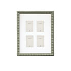 Farrow & Ball Painted Multi Aperture Textured Frame