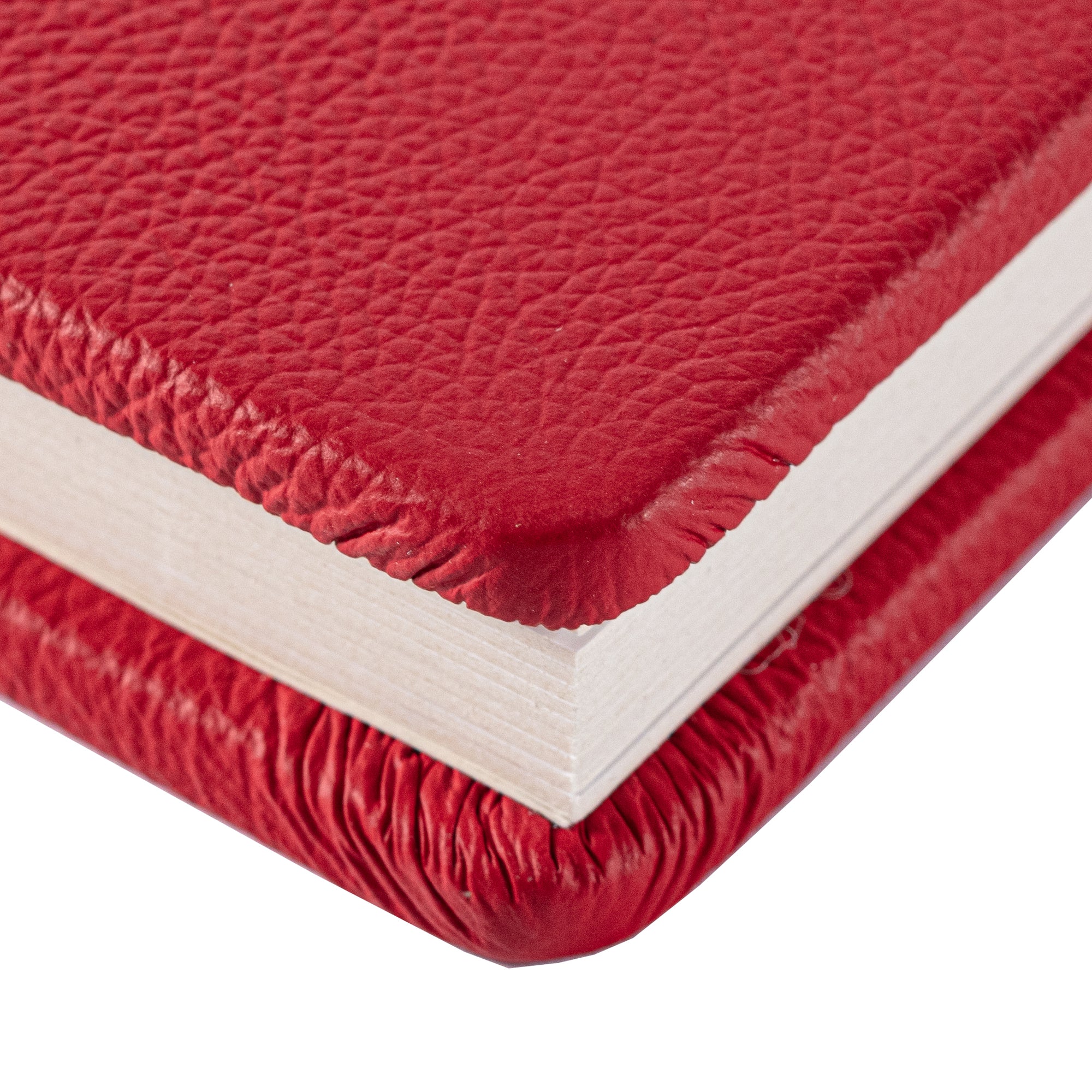Luxury Leather Presentation Photo Album Flame Red