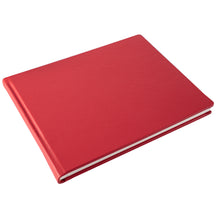 Luxury Leather Presentation Photo Album Flame Red