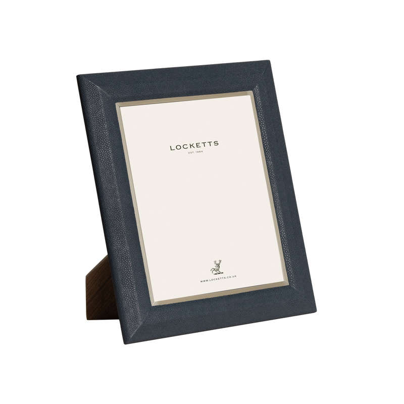Forwood - Bella Photo Frames in Nile Blue Shagreen