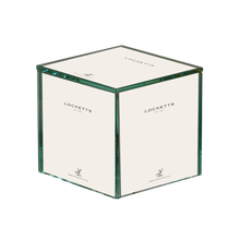 Glass Cube Photo Frame