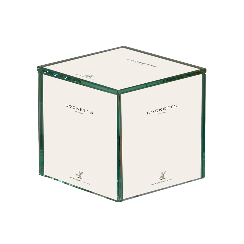 Glass Cube Photo Frame