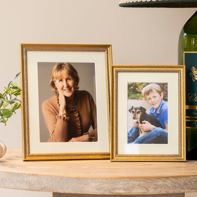 Marbled Bead Mounted Photo Frame