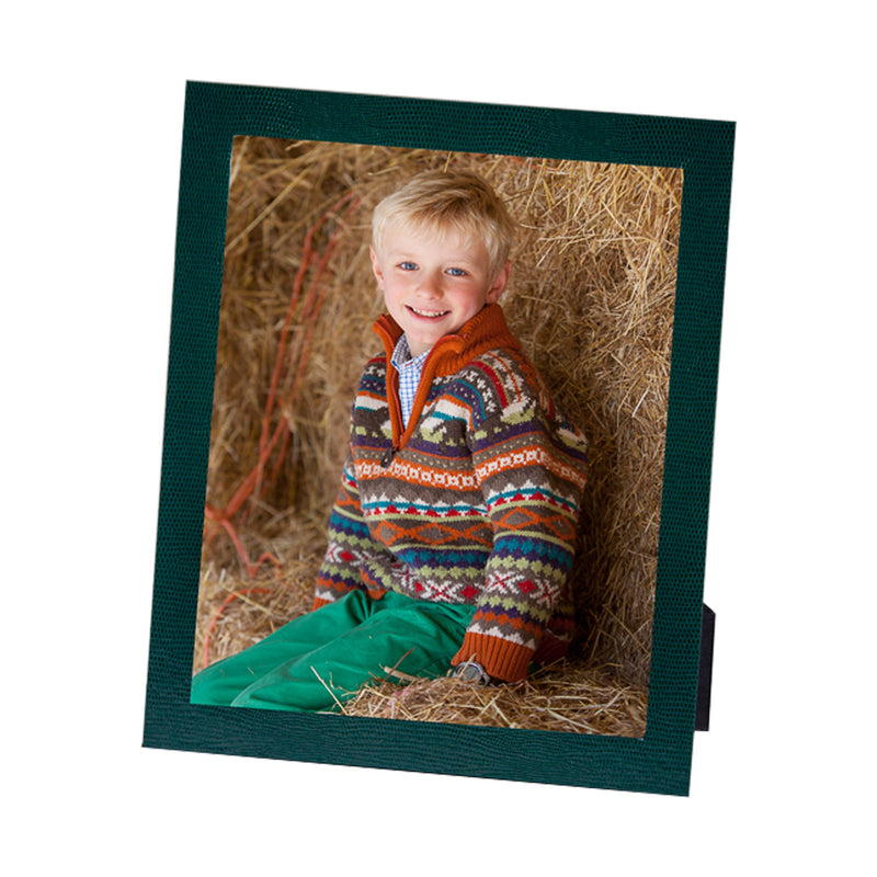 WP Lizard Photo Frame Green 10X8