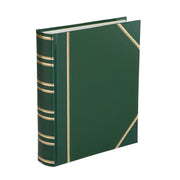 Traditional Small Portrait Photo Album Green