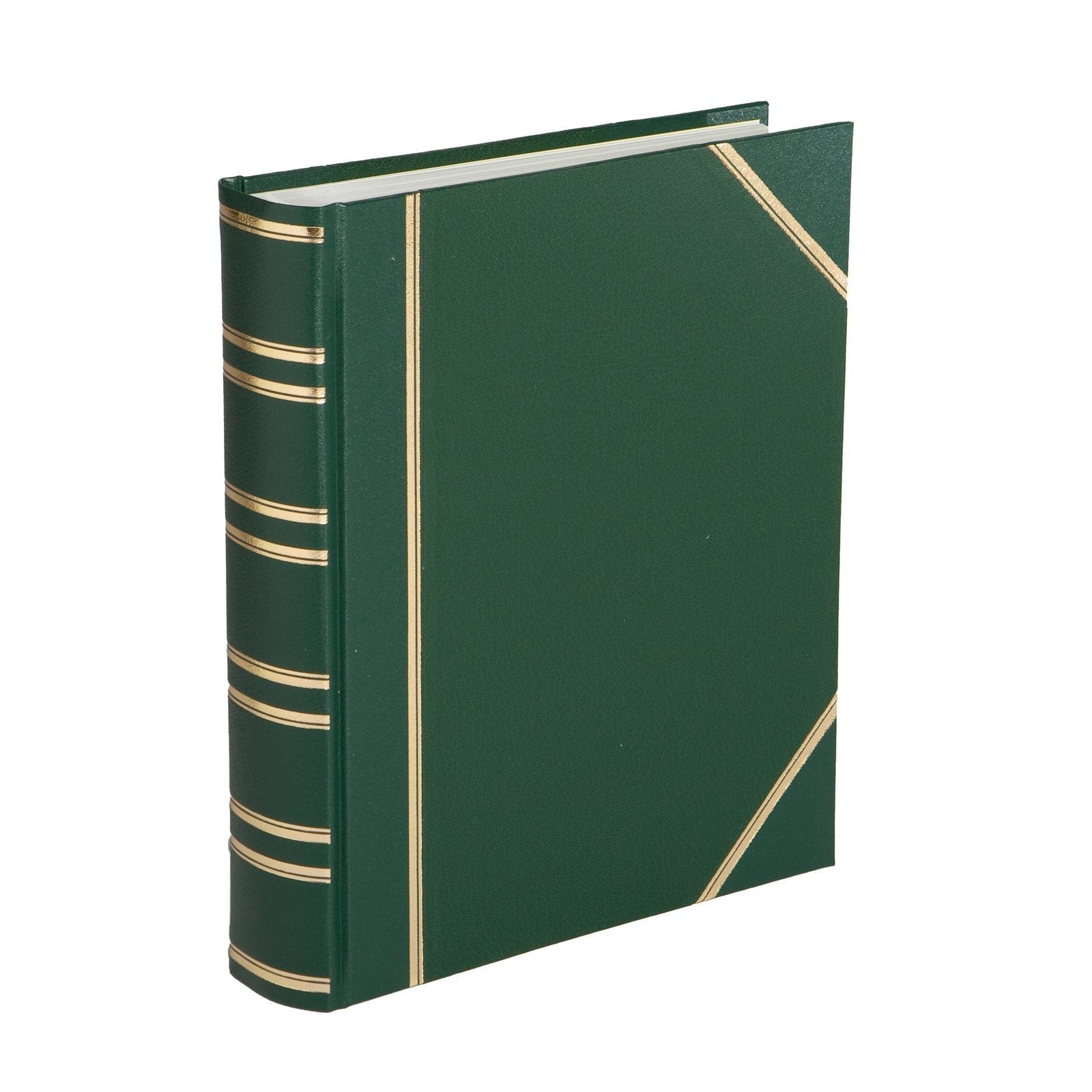 Traditional Small Portrait Photo Album Green