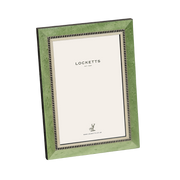 Green Chequered Inlay Photo Frame