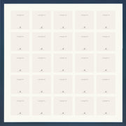 Farrow & Ball Painted 25 Multi Aperture Fluted Frame