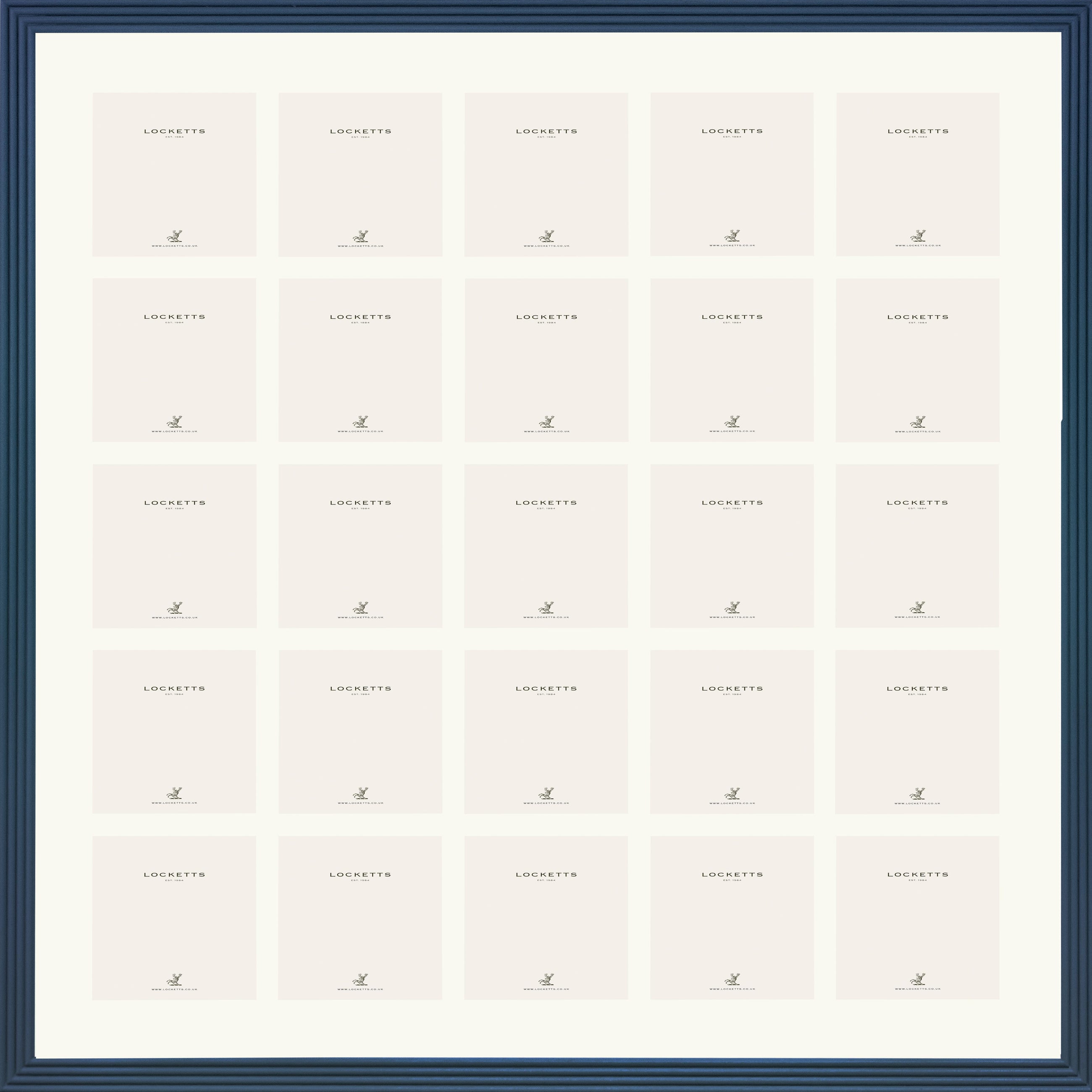 Farrow & Ball Painted 25 Multi Aperture Fluted Frame