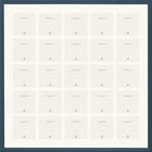 Farrow & Ball Painted 25 Multi Aperture Ribbed Frame