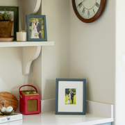 Farrow & Ball Painted Ribbed Mounted Frame
