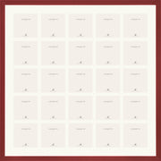 Farrow & Ball Painted 25 Multi Aperture Fluted Frame