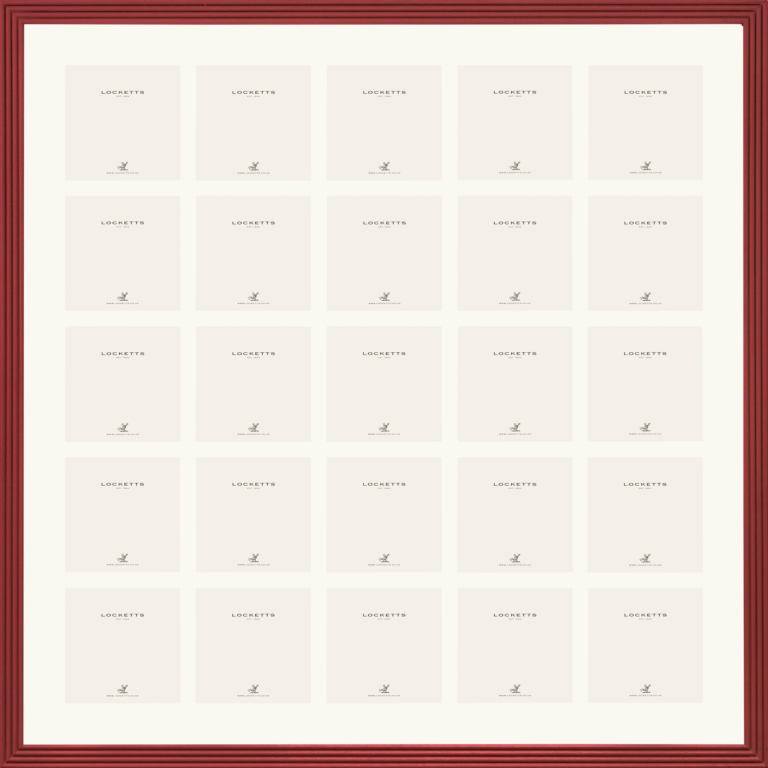 Farrow & Ball Painted 25 Multi Aperture Fluted Frame