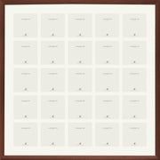 Farrow & Ball Painted 25 Multi Aperture Ribbed Frame