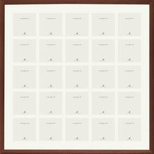 Farrow & Ball Painted 25 Multi Aperture Ribbed Frame