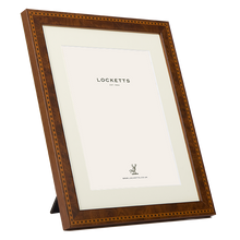 Inlaid Walnut Mounted Photo Frame