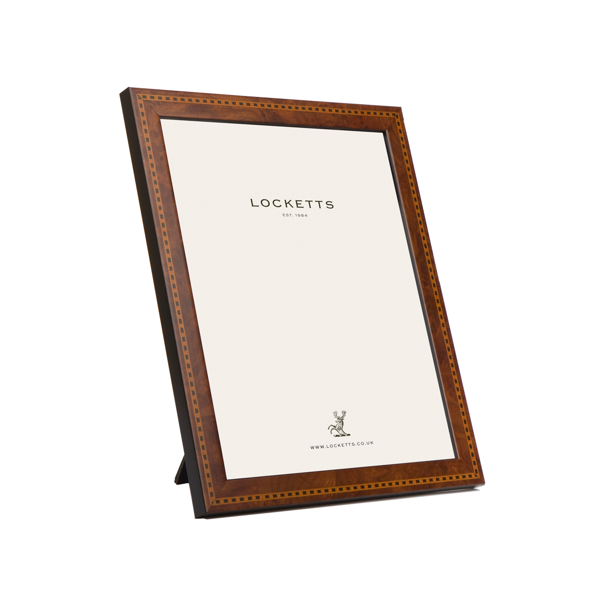 Inlaid Walnut Unmounted Photo Frame 6x4