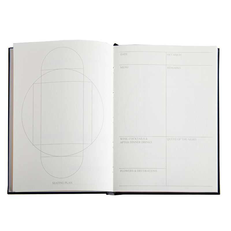 Locketts Leather Dinner Party Book