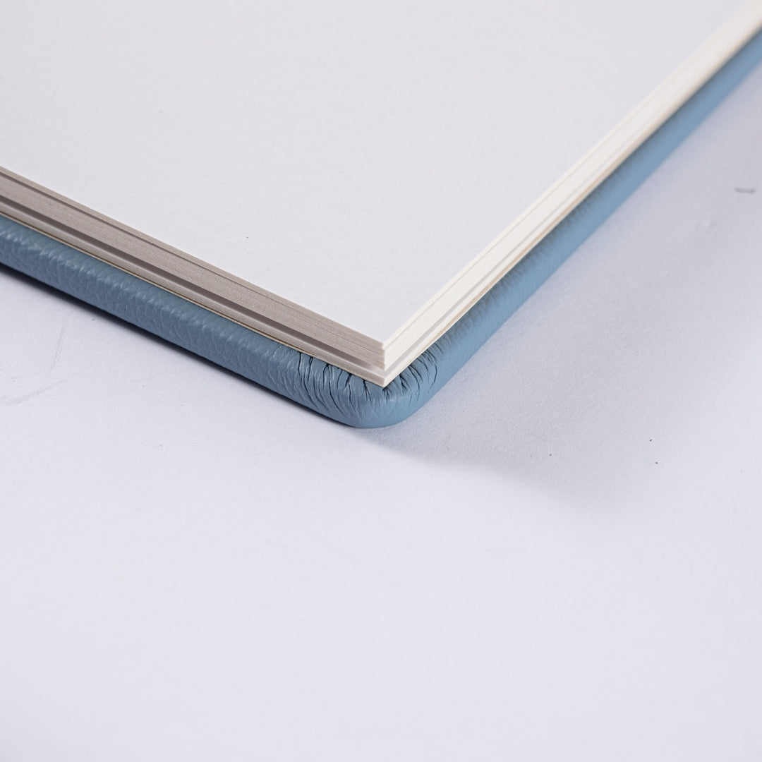 Luxury Leather Presentation Photo Album Misty Haze