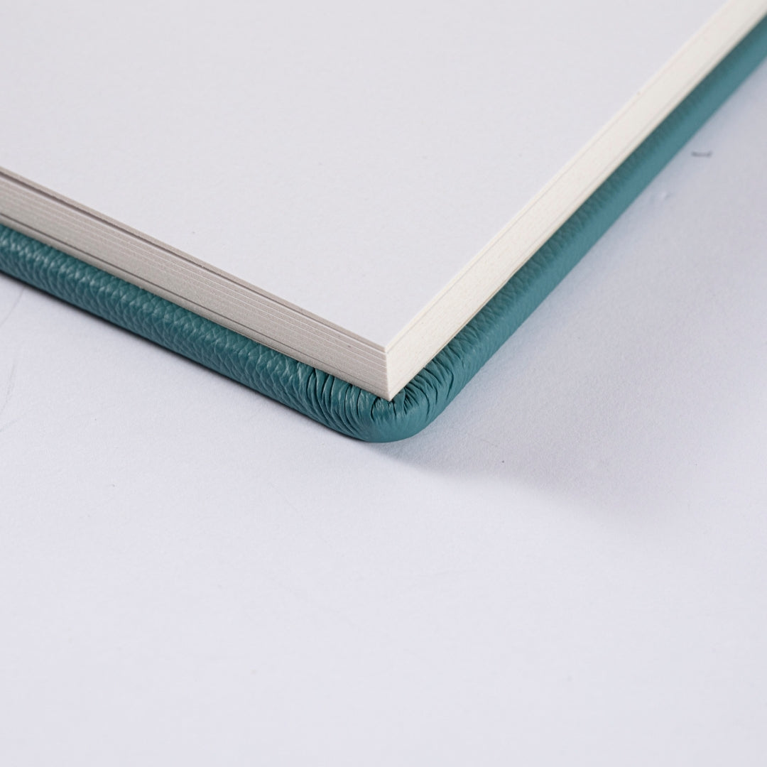 Luxury Leather Presentation Photo Album Teal
