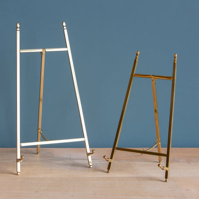 Large Brass Easel 10"