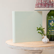 Large Square Linen Photo Album