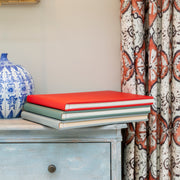 Luxury Leather Presentation Photo Album Flame Red