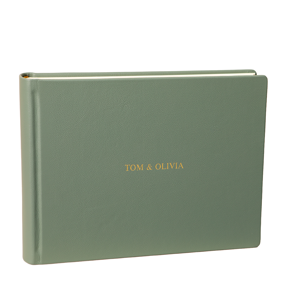 Luxury Leather Landscape Photo Album