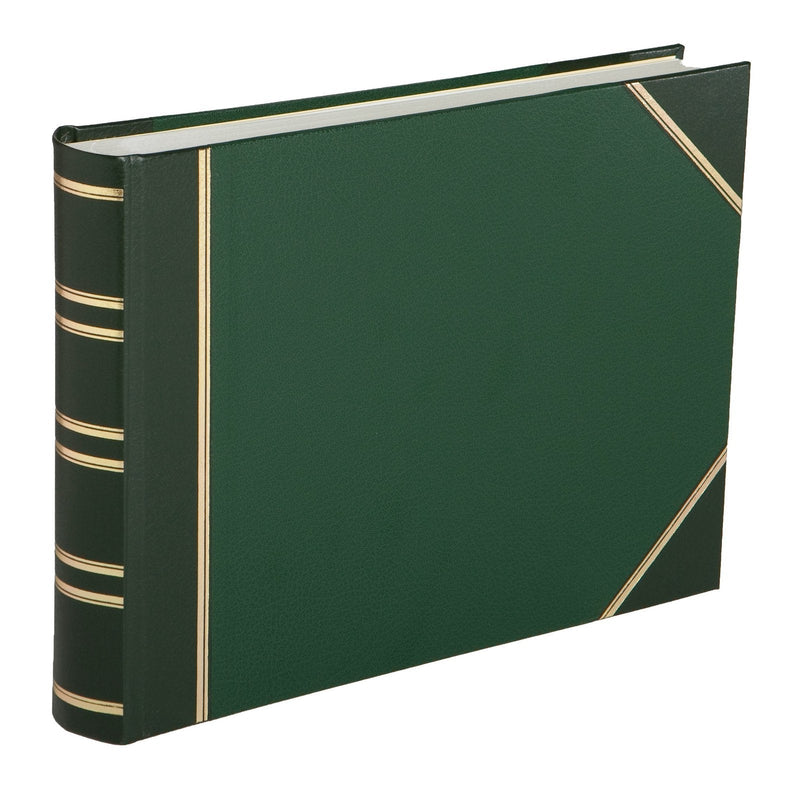WP Traditional Medium Landscape Photo Album Green