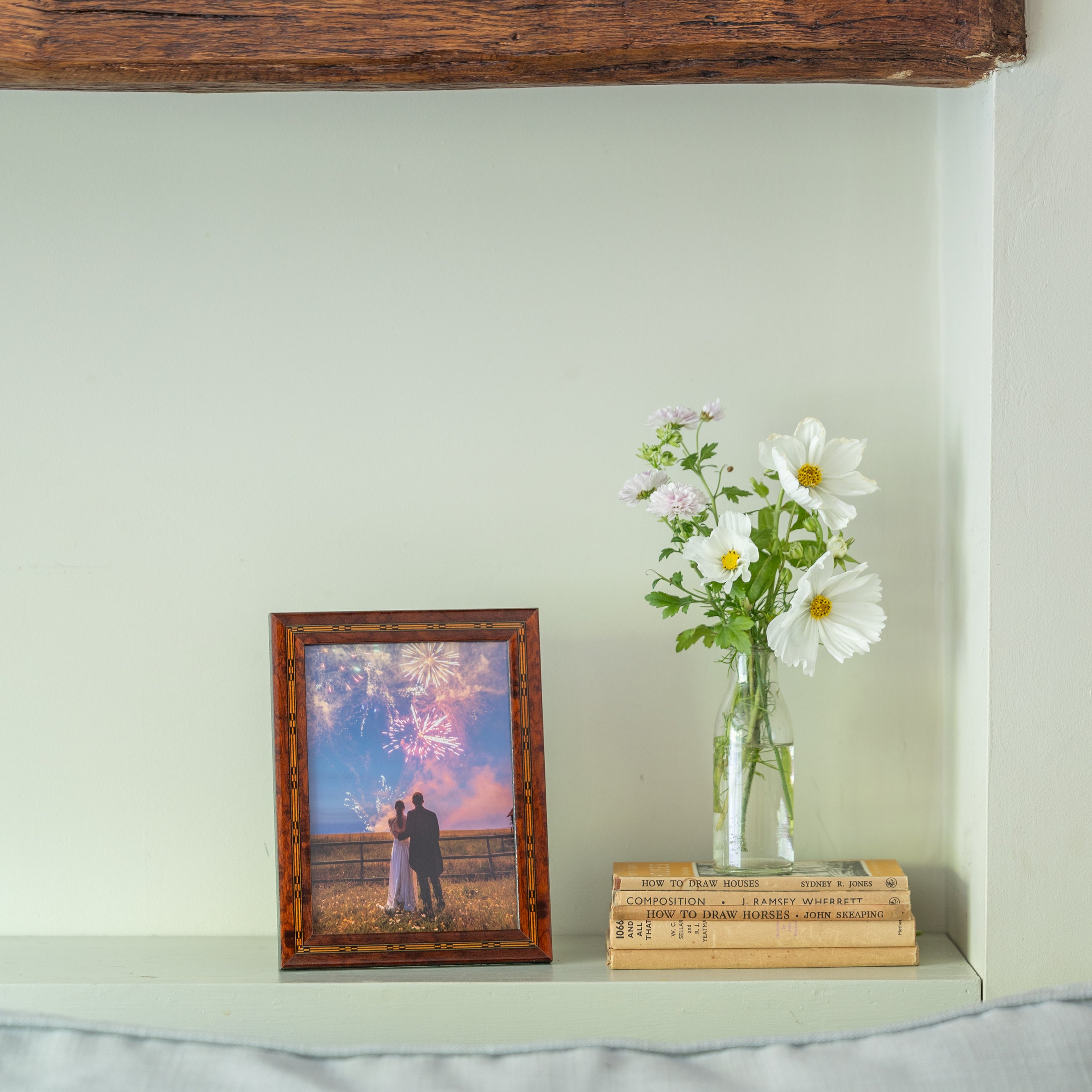 Maple Black Yew Inlay Photo Frame