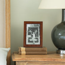 Maple Yew Chequered Inlay Photo Frame