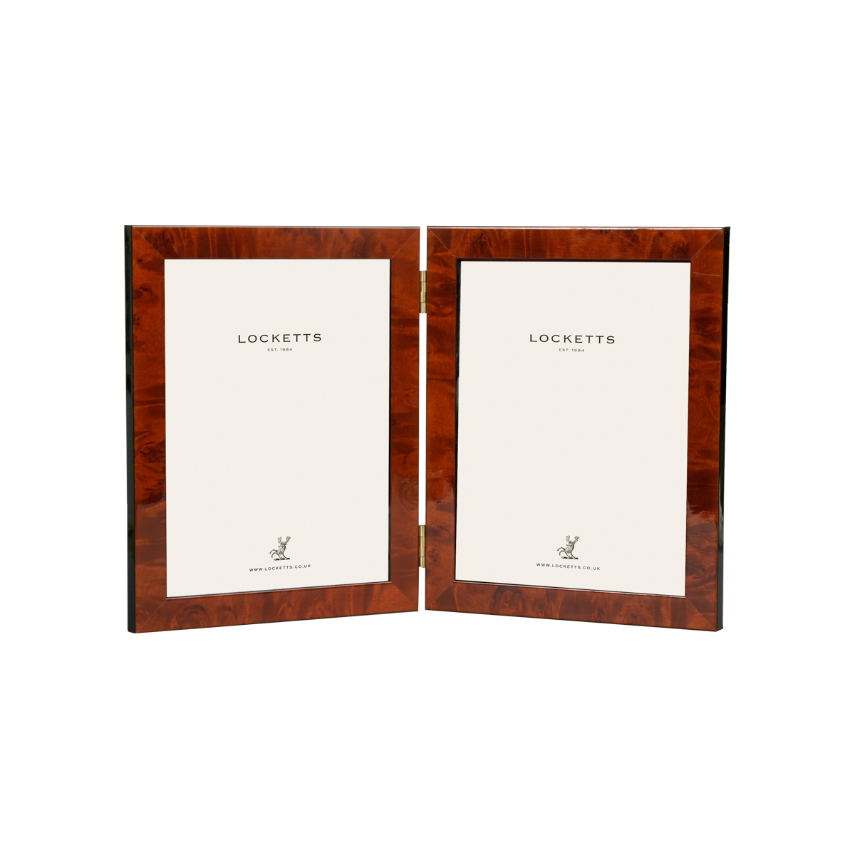 Maple Double Hinged Medium Photo Frame
