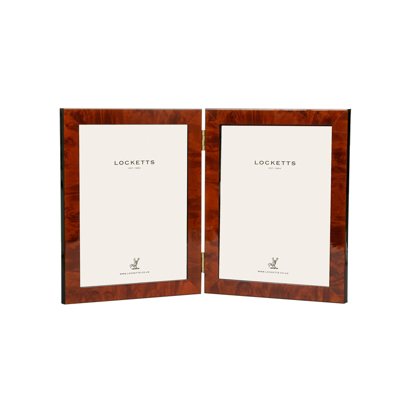 Maple Double Hinged Medium Photo Frame