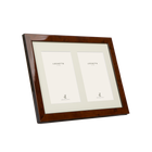 Maple Double Mounted Medium Photo Frame
