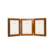 Maple Triple Hinged Medium Photo Frame