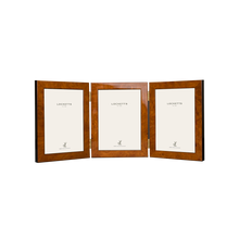 Maple Triple Hinged Medium Photo Frame