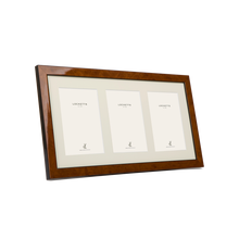 Maple Triple Mounted Medium Photo Frame