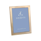 Matte Gold Frame With Squared Corners