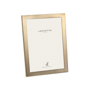 Matte Gold Frame With Squared Corners