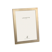 Matte Gold Frame With Squared Corners