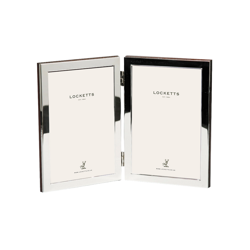 Chiffon Grey Mini Enamel Travel Photo Frame