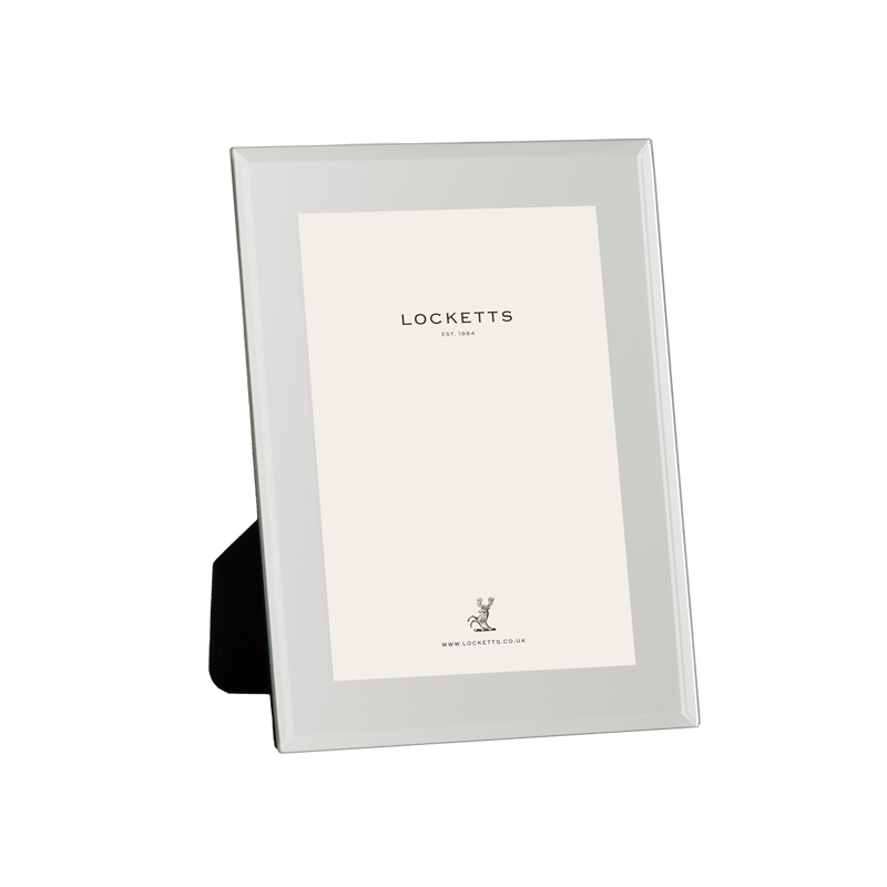 Mirror Glass Bevel Edge Photo Frame